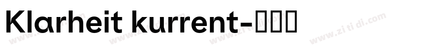 Klarheit kurrent字体转换 Klarheit kurrent字体转换